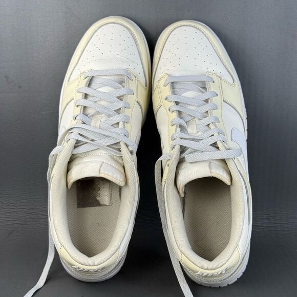 Nike Dunk Low Coconut Milk athletic sneaker shoes men’s size 14 - Picture 6 of 8